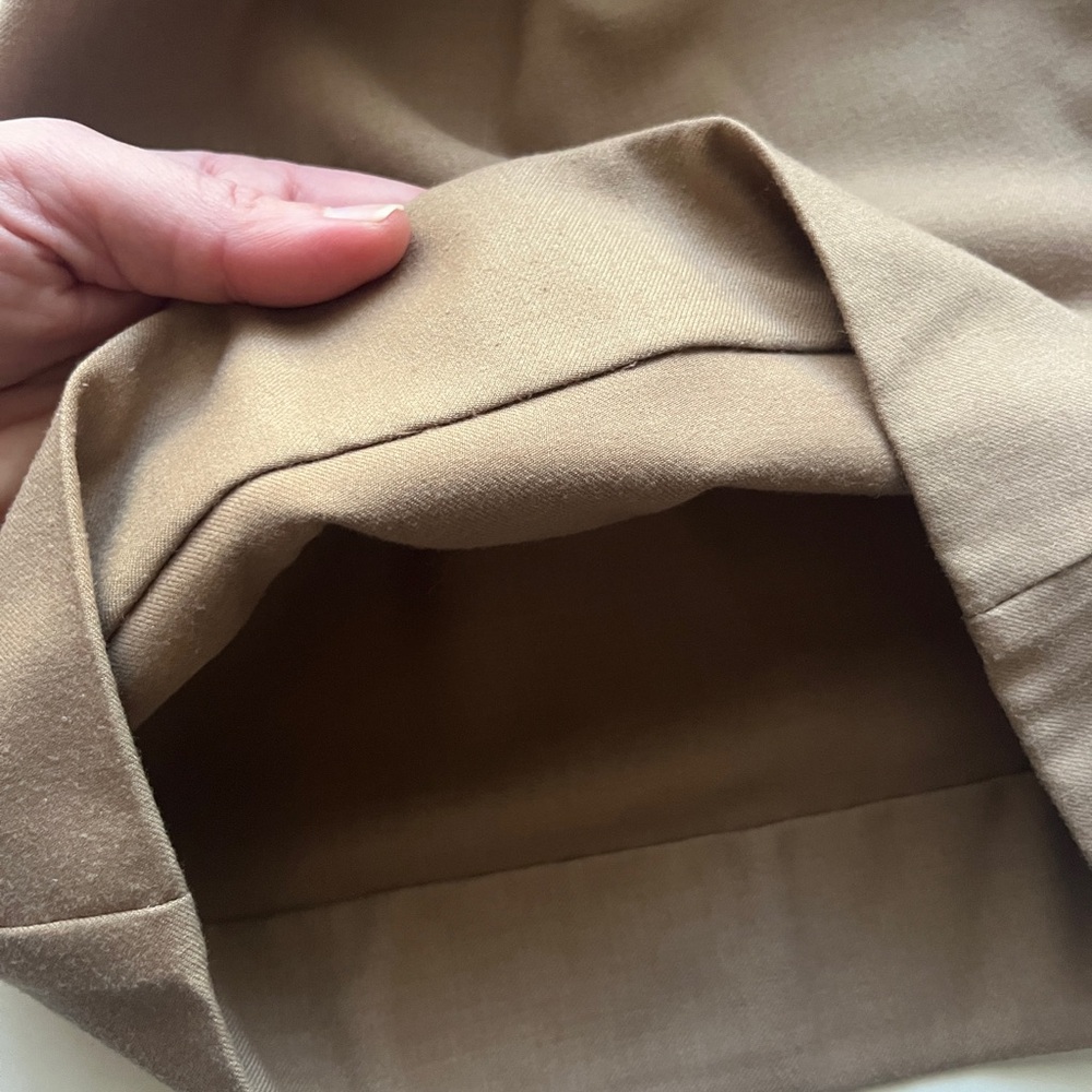 The Limited Cassidy Fit Mid-Rise Tan Boot Cut Pants - Picture 11 of 12